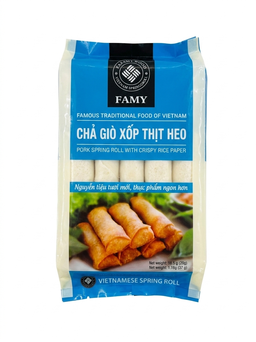 Chả giò xốp thit heo